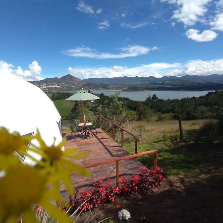Glamping La Villa Guatavita Ngoại thất bức ảnh