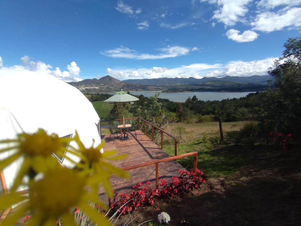 Glamping La Villa Guatavita Ngoại thất bức ảnh
