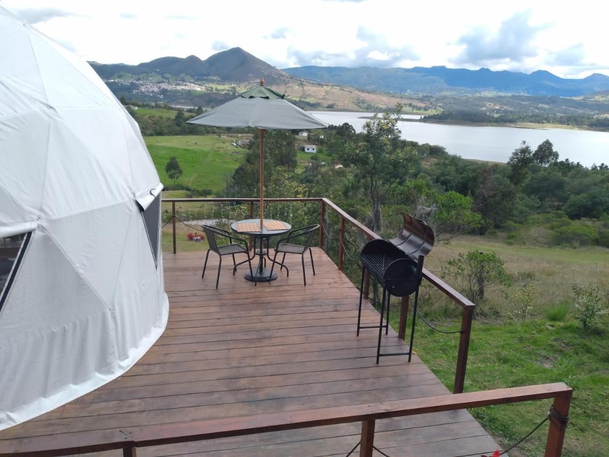 Glamping La Villa Guatavita Ngoại thất bức ảnh