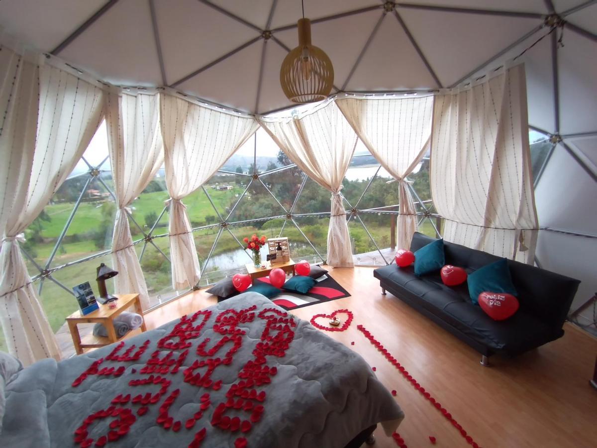 Glamping La Villa Guatavita Ngoại thất bức ảnh