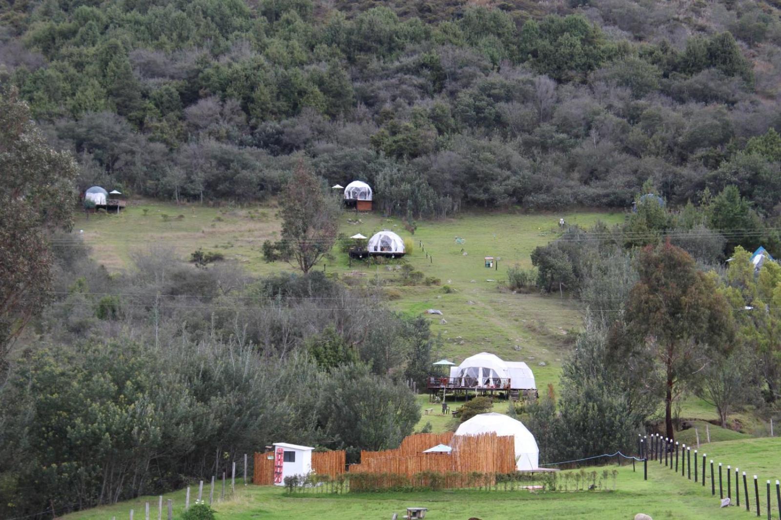 Glamping La Villa Guatavita Ngoại thất bức ảnh
