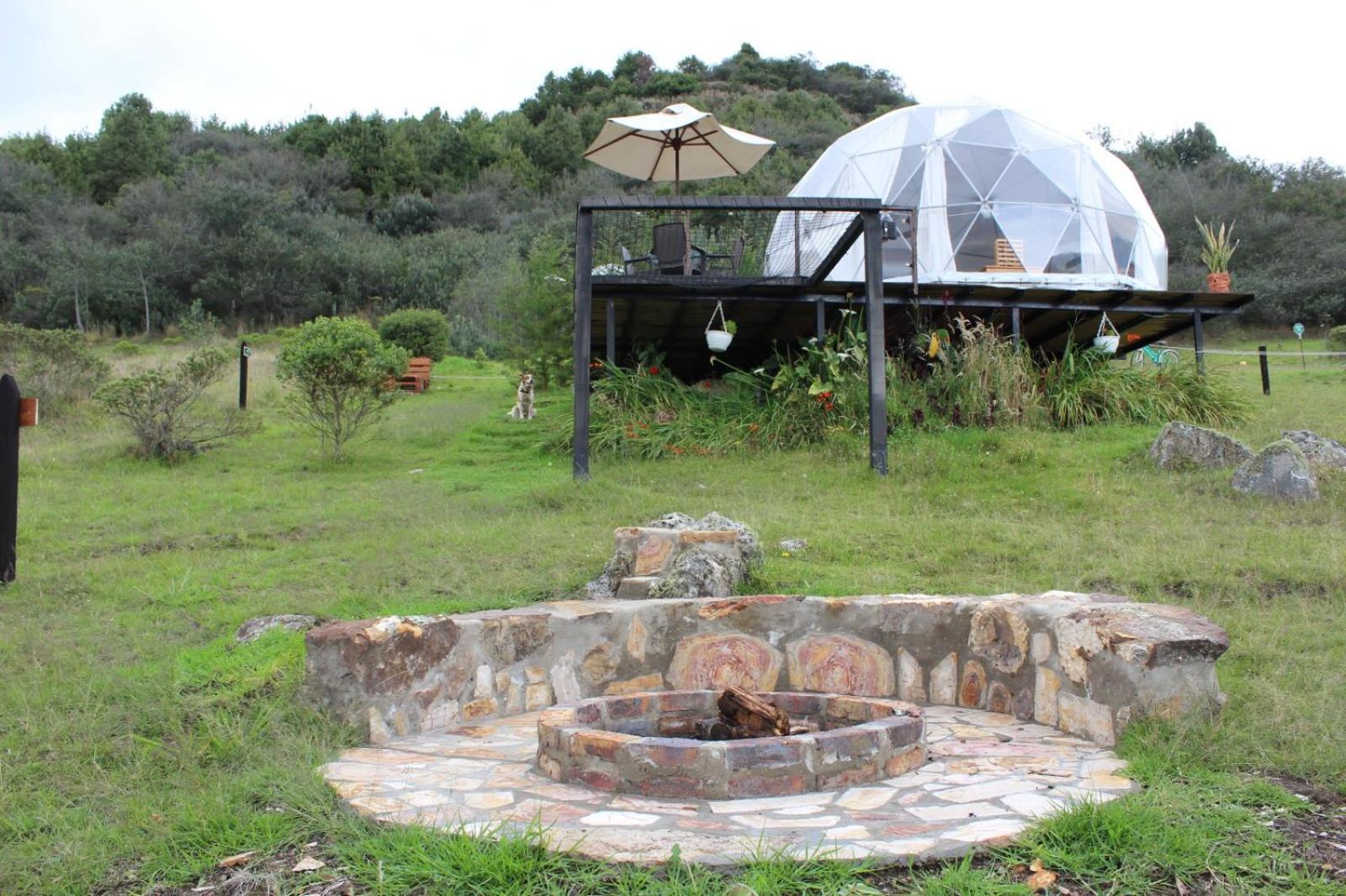 Glamping La Villa Guatavita Ngoại thất bức ảnh