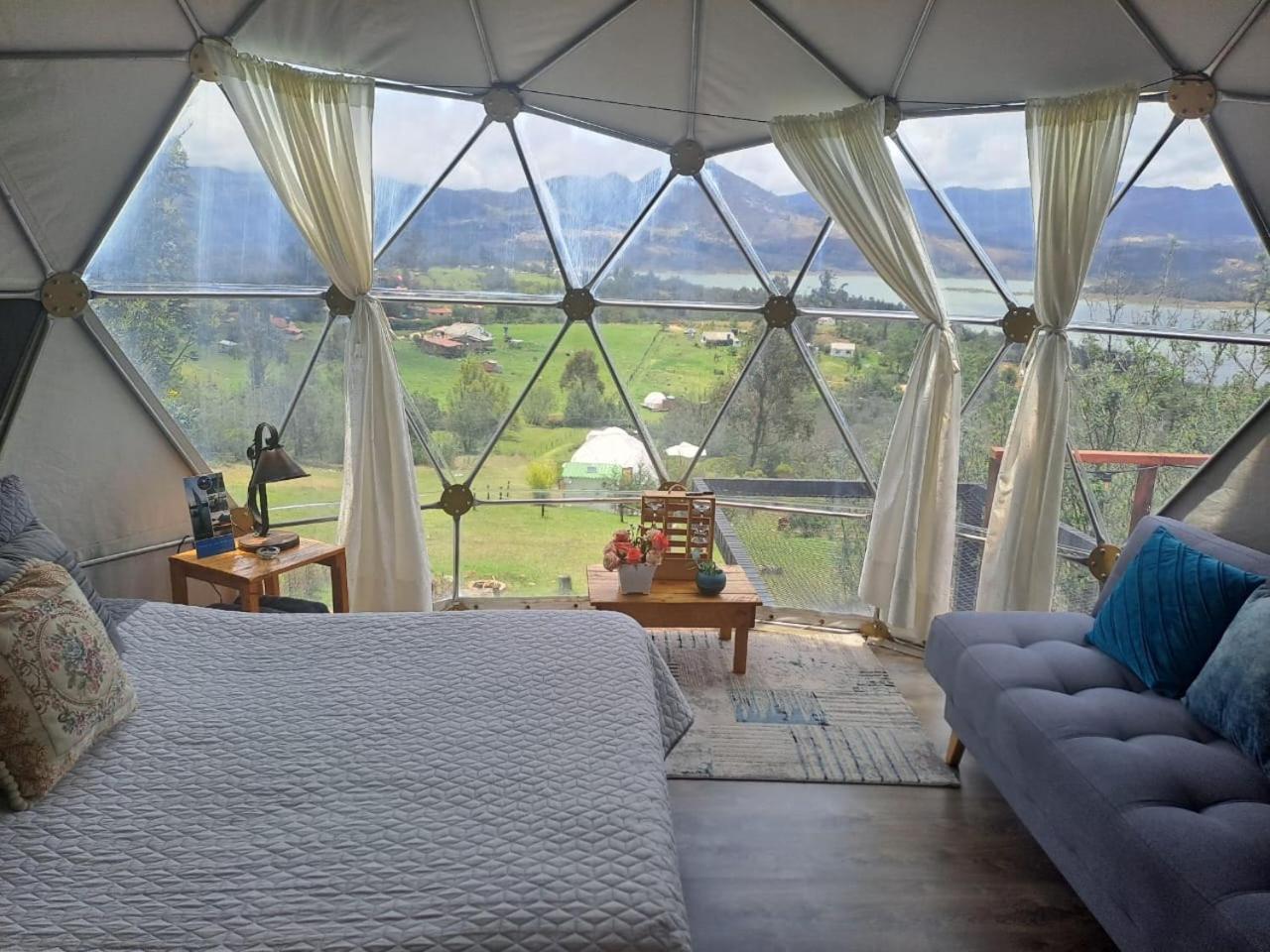 Glamping La Villa Guatavita Ngoại thất bức ảnh