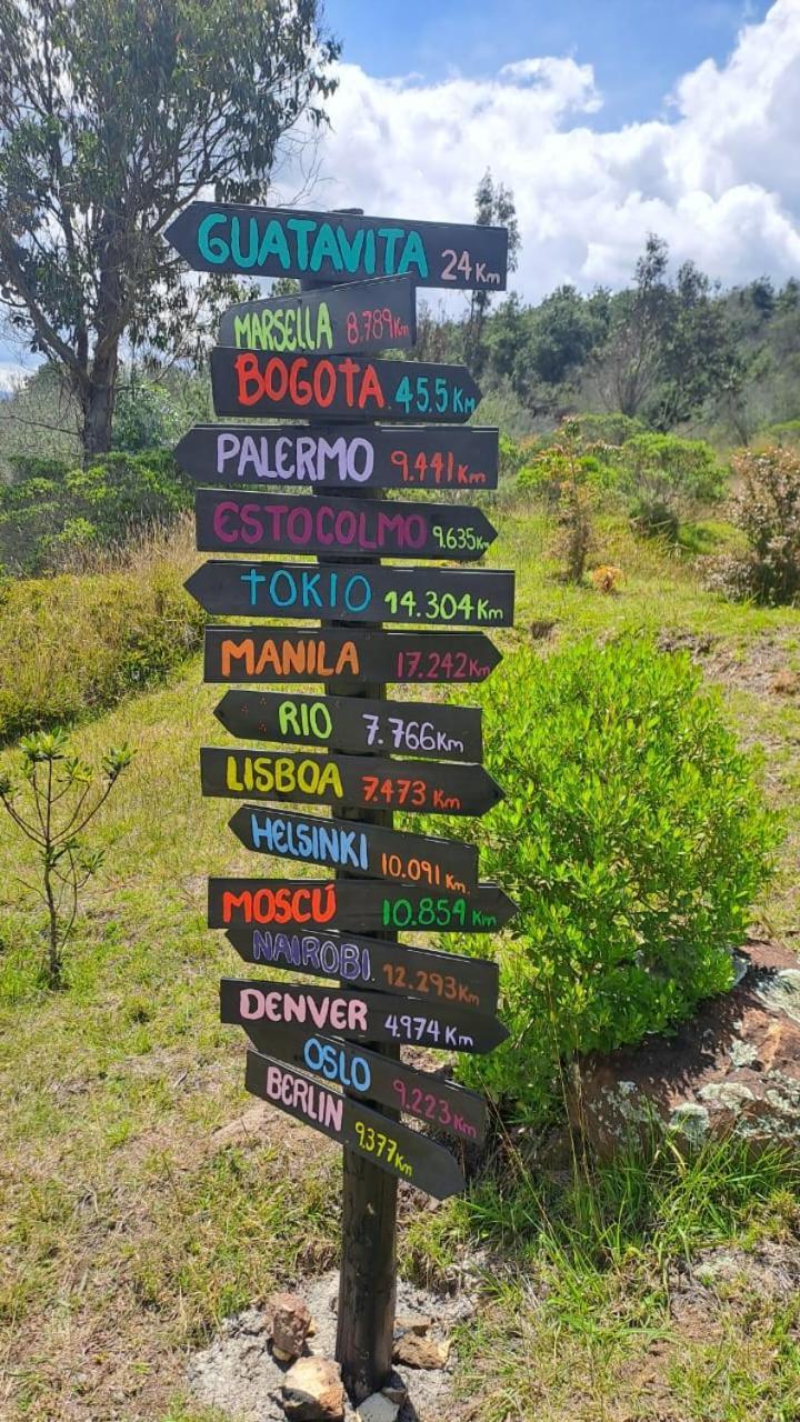 Glamping La Villa Guatavita Ngoại thất bức ảnh