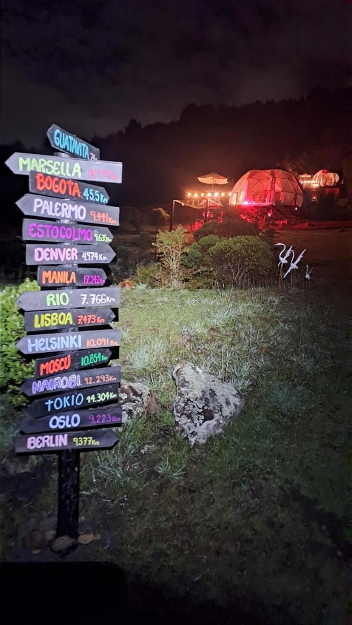 Glamping La Villa Guatavita Ngoại thất bức ảnh