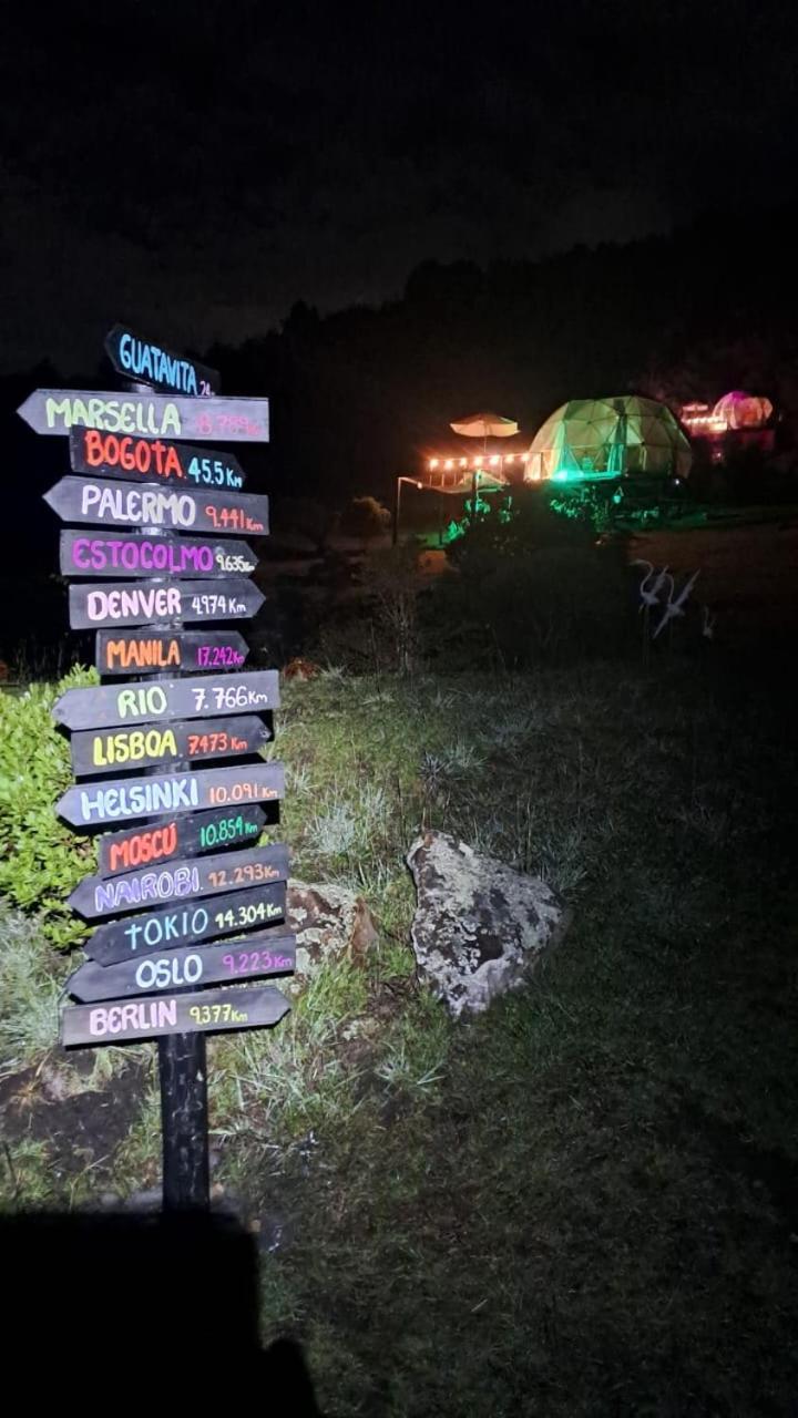 Glamping La Villa Guatavita Ngoại thất bức ảnh