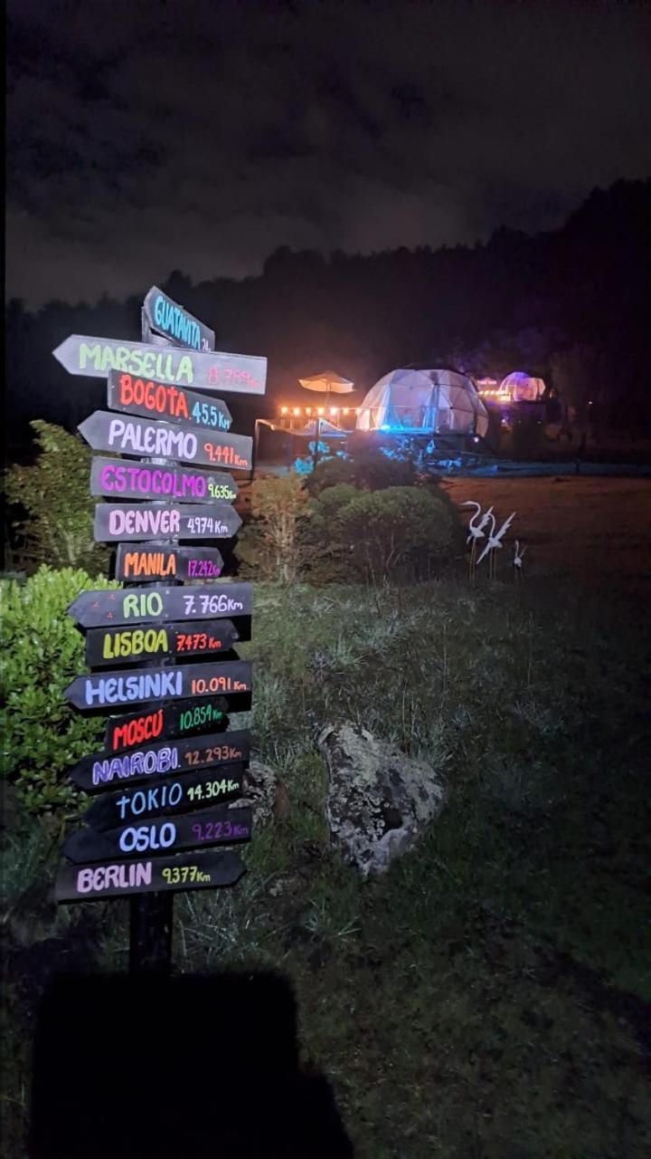 Glamping La Villa Guatavita Ngoại thất bức ảnh