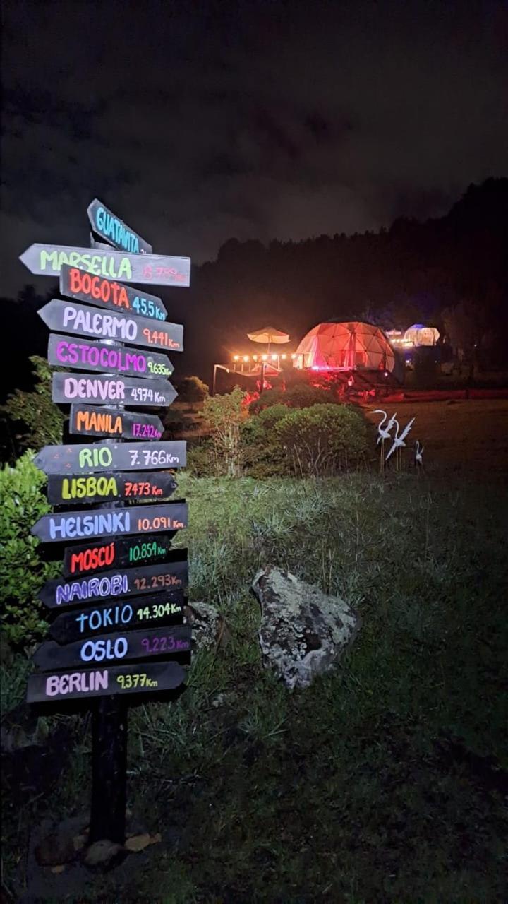 Glamping La Villa Guatavita Ngoại thất bức ảnh